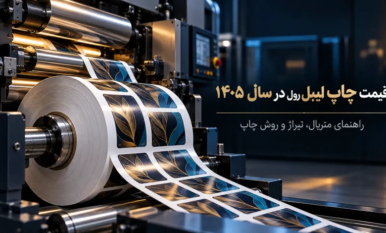 قیمت چاپ لیبل رول در سال ۱۴۰۵