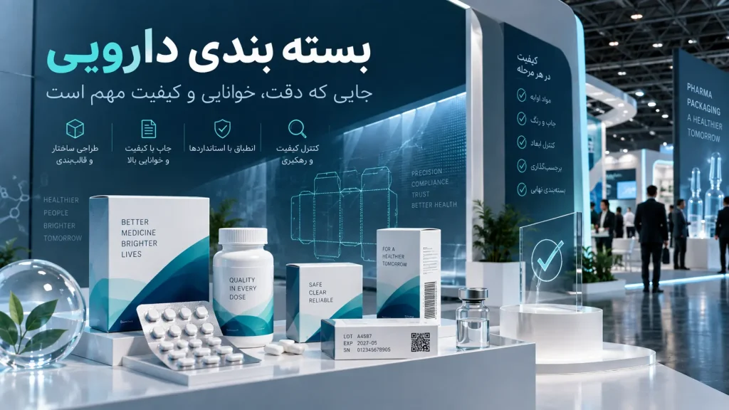 بسته بندی دارویی ایران فارما