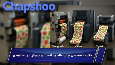 مقایسه تخصصی چاپ فلکسو، افست و دیجیتال در بسته‌بندی