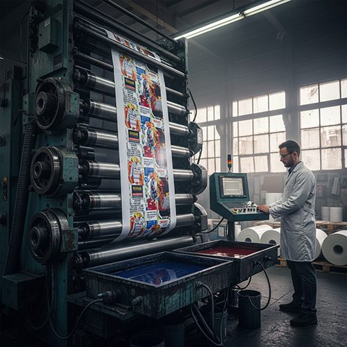 جنس ها و سطوح قابل چاپ در هیلوگراور