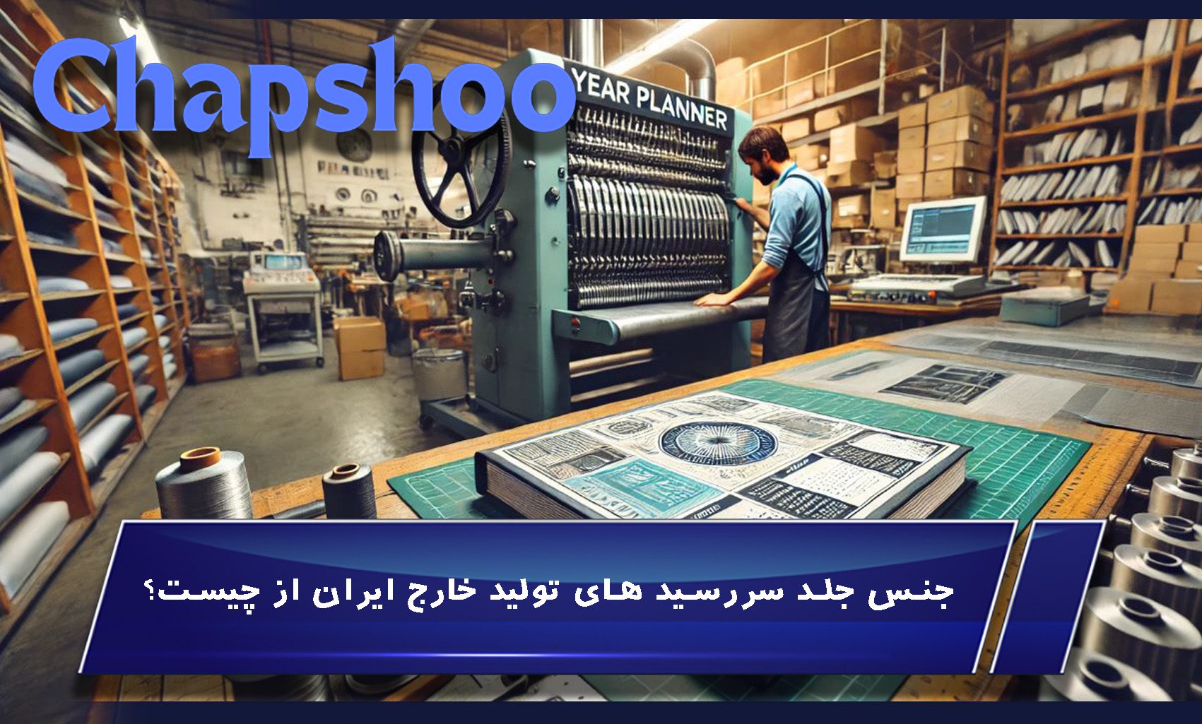 جنس جلد سررسید های تولید خارج ایران از چیست؟