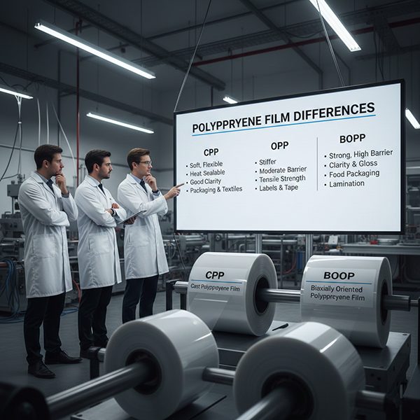 تفاوت فیلم CPP و OPP و BOPP در بسته بندی: چه زمانی CPP و BOPP؟