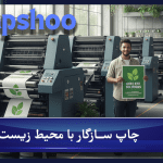 چاپ سازگار با محیط زیست؛ وقتی زمین هم لبخند میزند