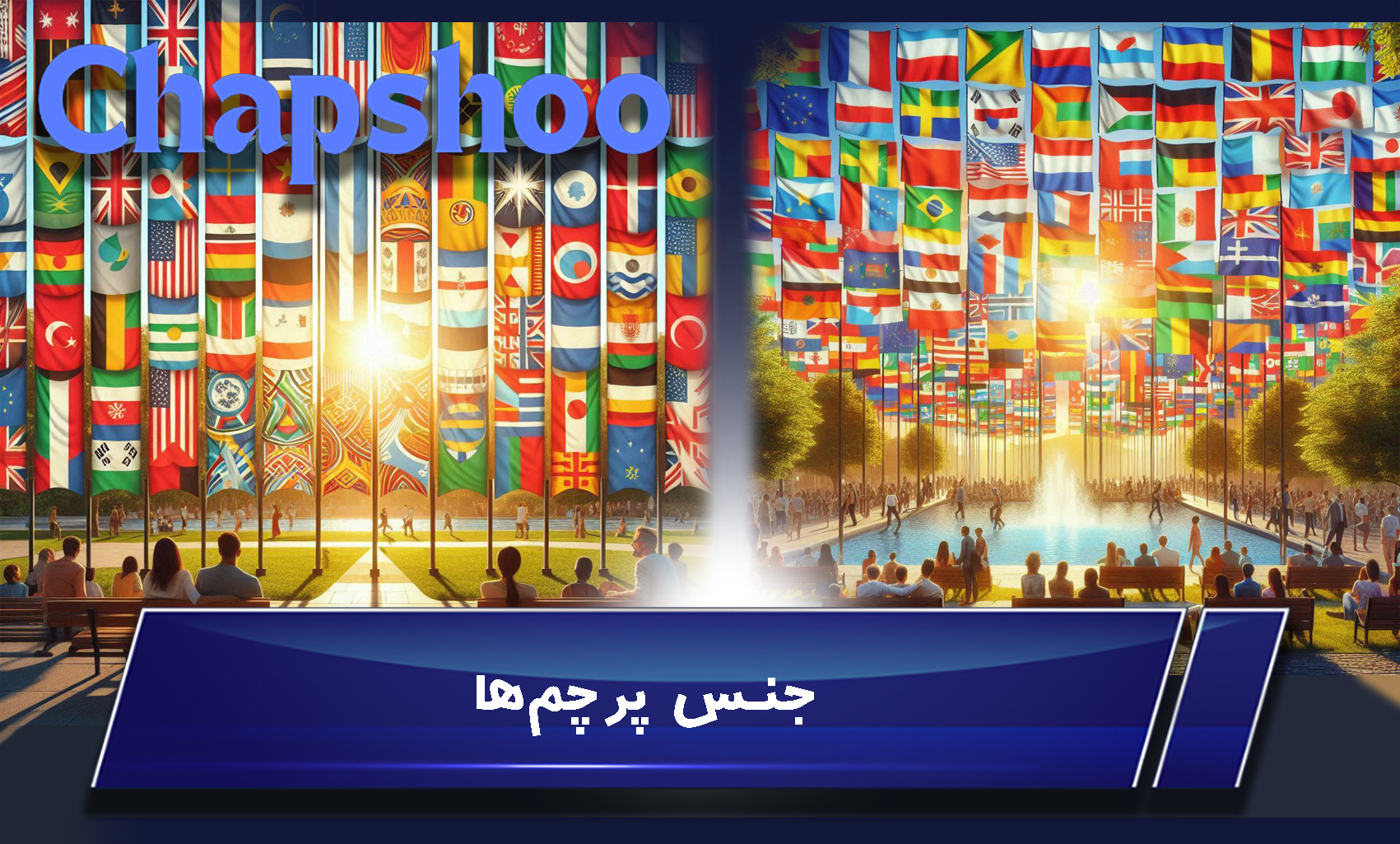 جنس پرچمها؛ وقتی باد با پارچه بازی میکنه