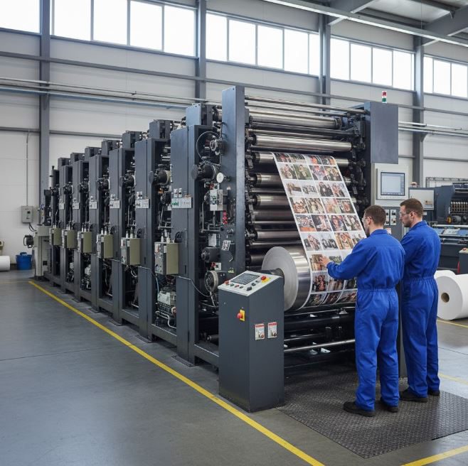 چاپ گراور یا هلیوگراور (Rotogravure Printing Machines)