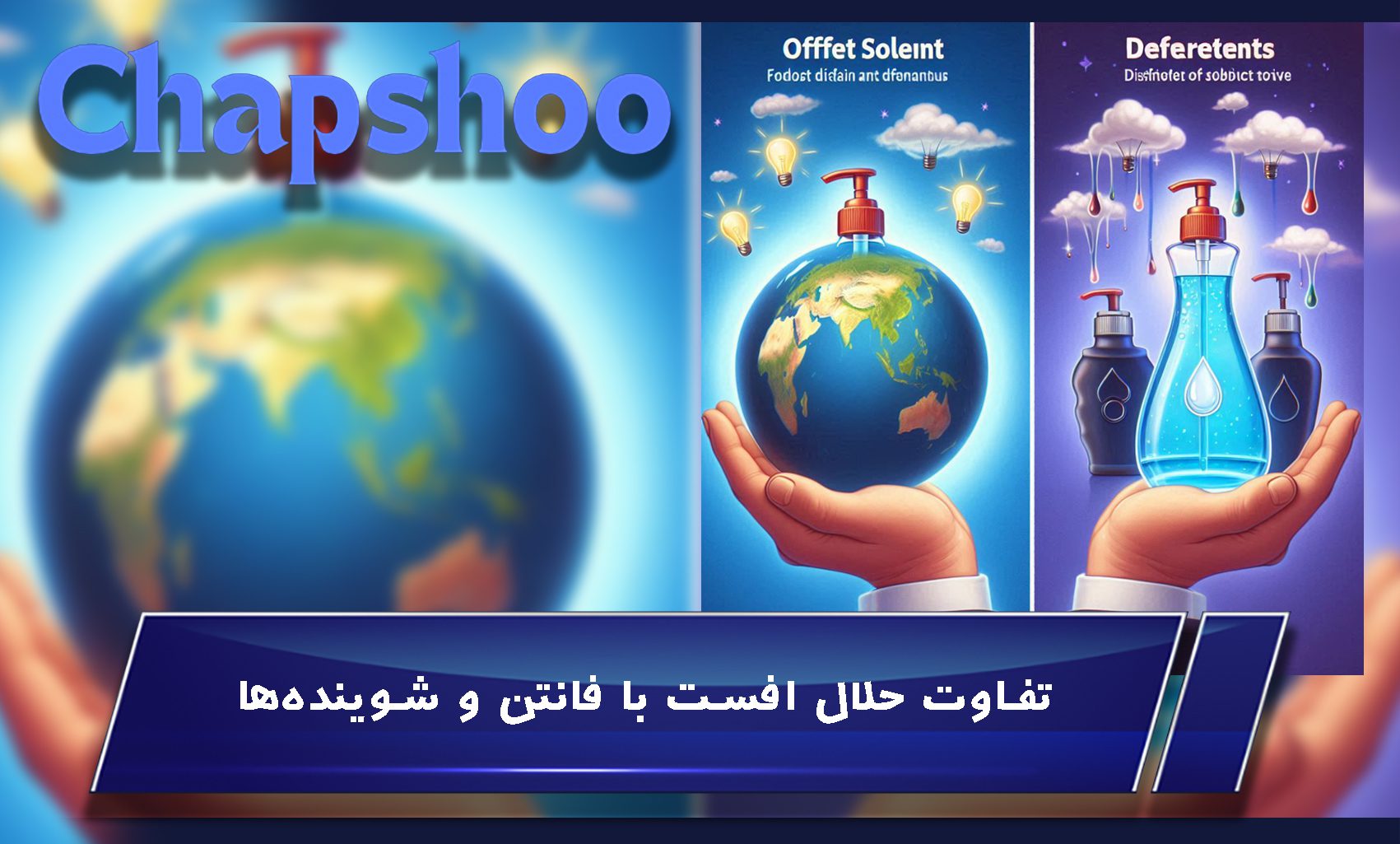 تفاوت حلال افست با فانتن و شویندهها