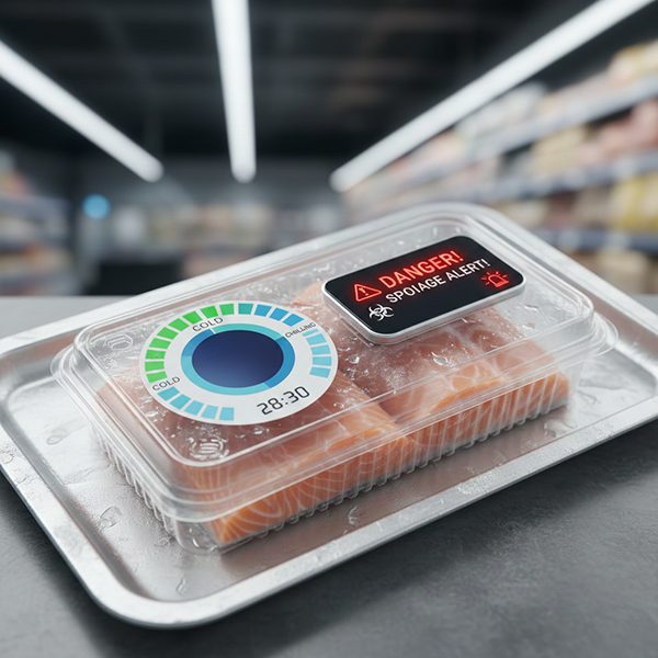 بسته بندی با نشانگر زمان-دما؛ آلارم خطر فساد