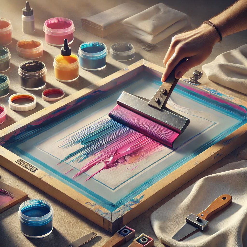 چاپ سیلک روی نایلون