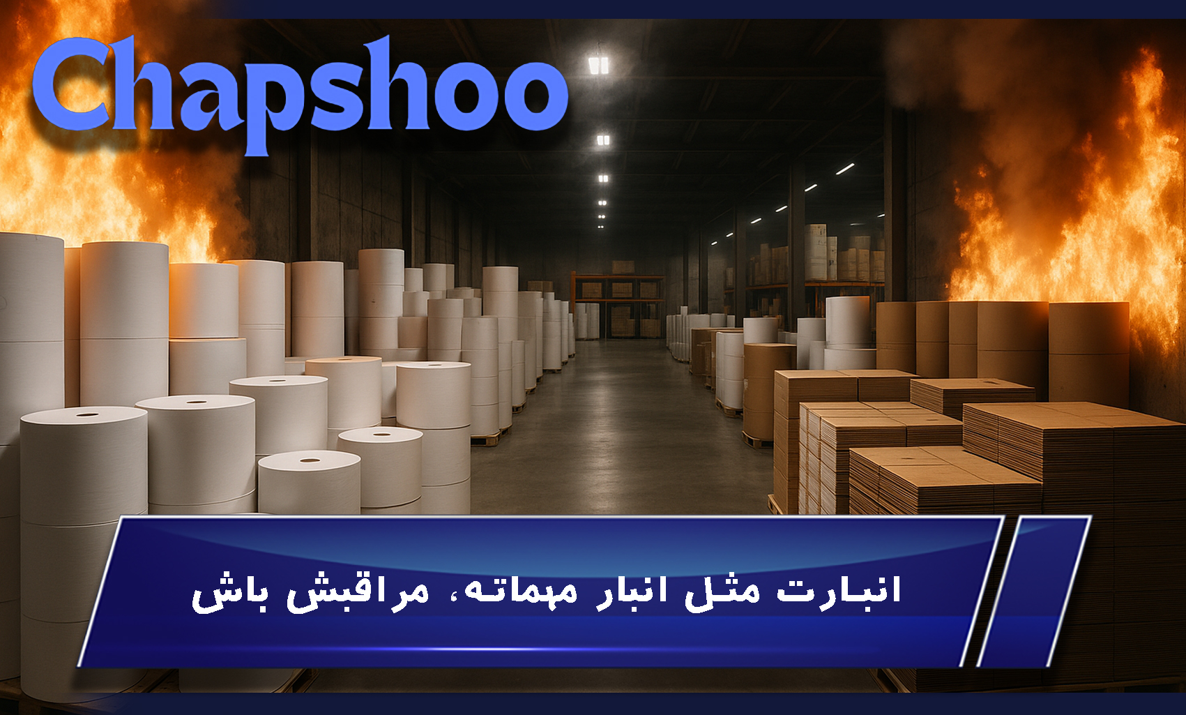انبارت مثل انبار مهماته، مراقبش باش