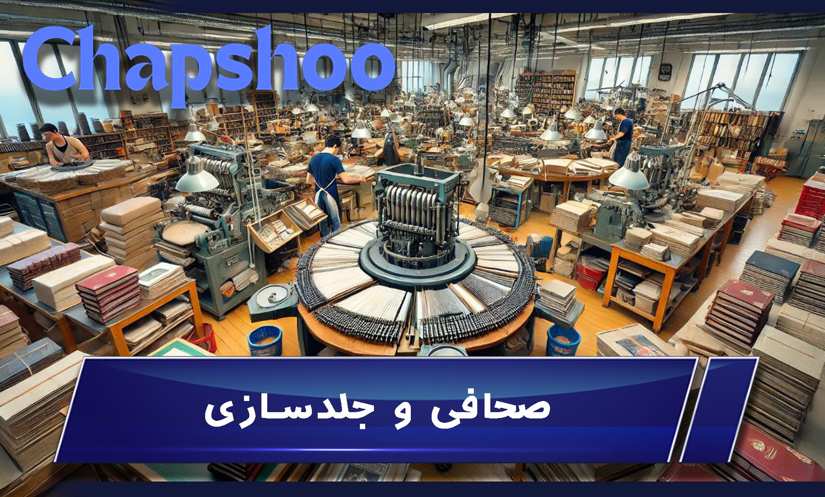 صحافی و جلدسازی