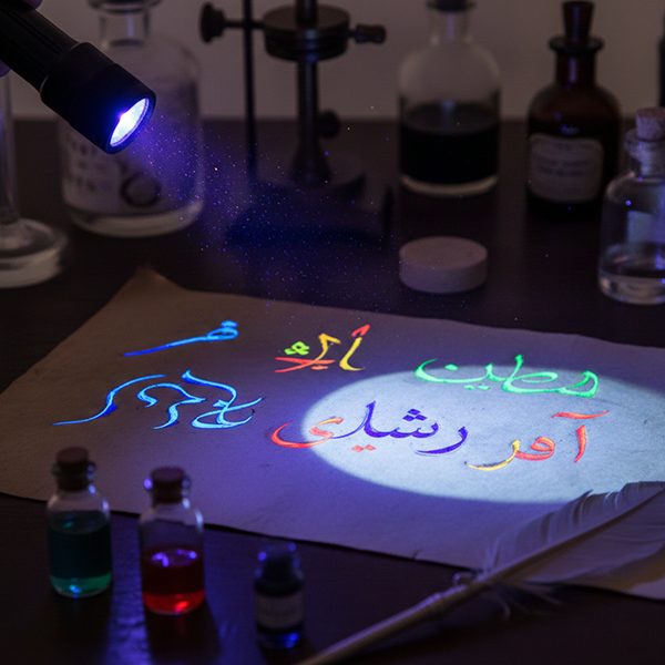 جوهرهای نامرئی و حساس به نور