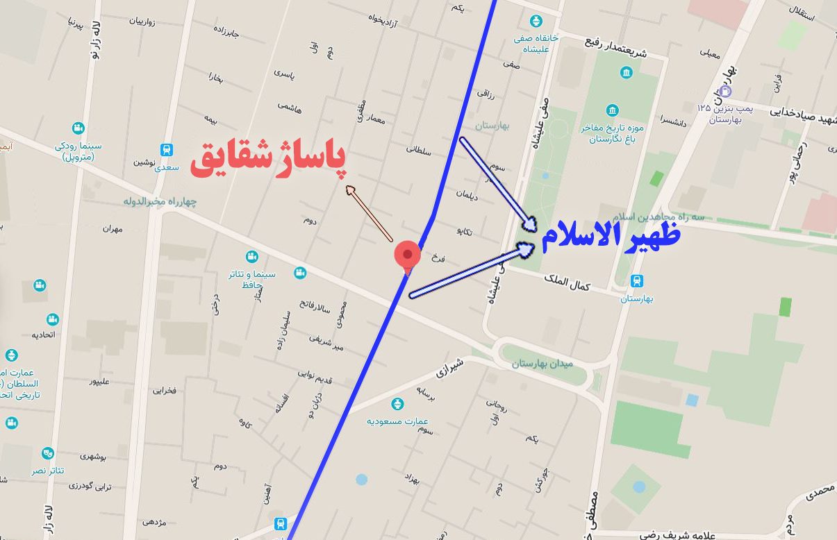 آدرس و مکان پاساژ شقایق؛ مرکز تخصصی چاپ و بسته‌بندی در تهران